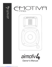 Emotiva Airmotiv 4 Owner's Manual
