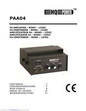 Velleman HQ Power PAA04 User Manual