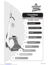 Bissell PowerWash Deluxe Manuals | ManualsLib