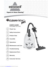 Bissell CleanView Pet 81L8 Series User Manual