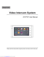 V-Tec AT27TD7 User Manual