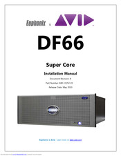 Euphonix DF66 Installation Manual