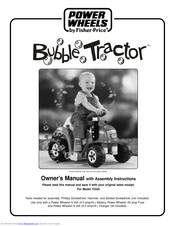 Fisher-Price Bubble Tractor Owner's Manual