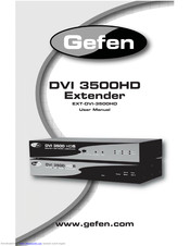 Gefen EXT-DVI-3500HD User Manual