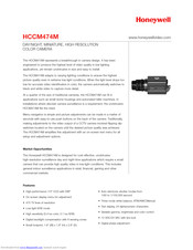 Honeywell HCCM474M Specfications