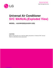LG UU42W U3D Service Manual
