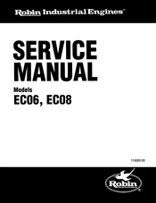 Robin EC08D Service Manual