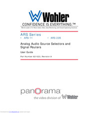 Wohler Panorama ARS-22B User Manual