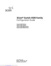 3Com SW4500-26 Configuration Manual