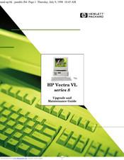 HP Vectra VL series 8 Maintenance Manual