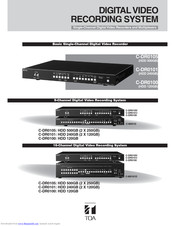 Toa C-DR0100 User Manual