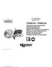 Diamant Board Turbo 60 Operators Instruction Book