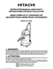 Hitachi RP 30SA Instruction Manual And Safety Instructions