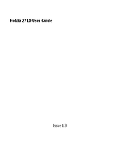Nokia 2710 User Manual
