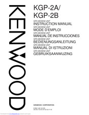 Kenwood KGP-2B Instruction Manual