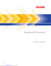 Kodak Spectrum XF Maintenance Manual
