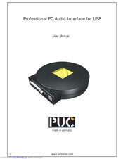 Yellowtec PC Audio Interface User Manual
