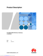 Huawei B260 V100R001 Product Description