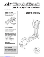 NordicTrack AudioStrider NTEL7906.3 User Manual