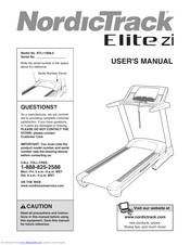 NordicTrack Elite zi User Manual