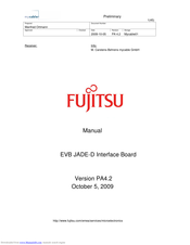 Fujitsu EVB JADE-­D Manual