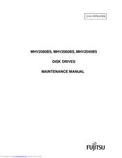 Fujitsu MHV2080BS Maintenance Manual