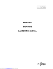 Fujitsu MHU2100AT Maintenance Manual