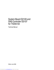 Fujitsu D2109 Technical Manual