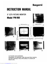 Ikegami PM-960 Instruction Manual