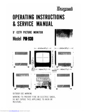 Ikegami PM-930 Operating Instructions & Service Manual