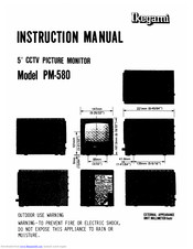 Ikegami PM-580 Instruction Manual