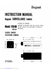 Ikegami ITC-40 Instruction Manual