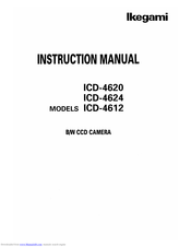 Ikegami ICD-4612 Instruction Manual