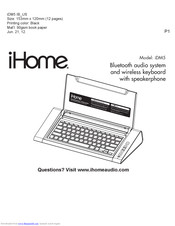 iHome iDM5 Quick Start Manual