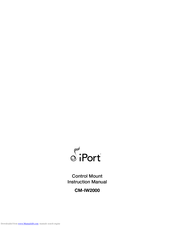 iPort CM-IW2000 Instruction Manual
