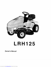 Husqvarna LRH125 Owner's Manual