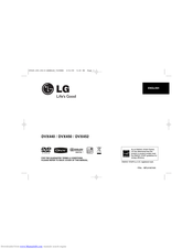 LG DVX440 Owner's Manual
