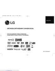 LG HRT403DAM-P Owner's Manual