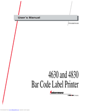 Intermec 4630 User Manual
