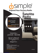 iSimple PGHTY 1 Owner's Manual
