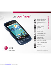 LG OptimusU Quick Start Manual