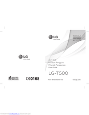 LG LG-T500 User Manual