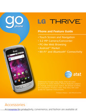 LG Thrive Phone And Feature Manual