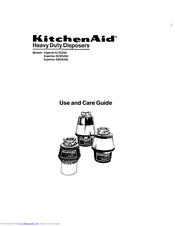 Kitchenaid Imperial KCDI250 Use And Care Manual