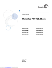 Seagate Momentus ST9250411AS Product Manual