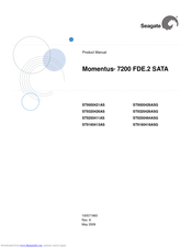 Seagate ST9160413AS Product Manual