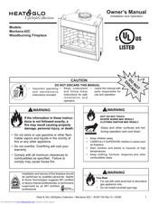 Heat & Glo MONTANA-42C Owner's Manual