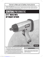 CentralPneumatic 69490 Owner's Manual