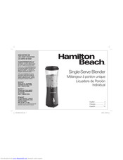 Hamilton Beach 51101 User Manual