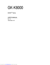 Gigabyte GK-K8000 User Manual